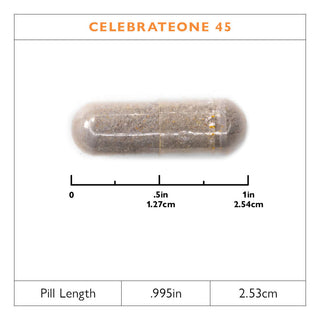 CelebrateONE 45 Bariatrisk multivitamin med jern, én gang dagligt, kapsler