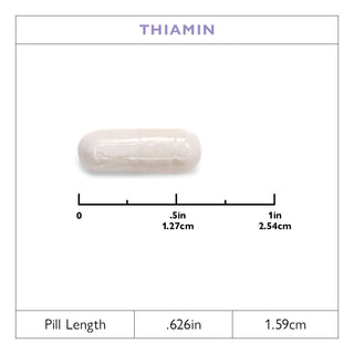Thiamin Vitamin B1, 100 mg, Kapseln