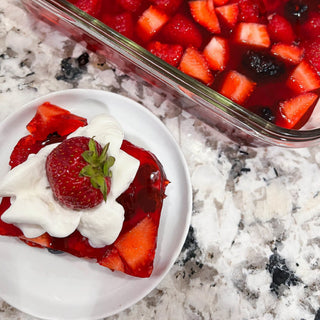 Fruity protein jelly squares with berries – bariatric recipe by Celebrate Vitamins