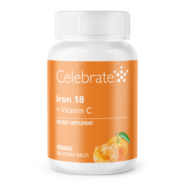 Eisen-Kautabletten mit Vitamin C - Celebrate  Celebrate Vitamins