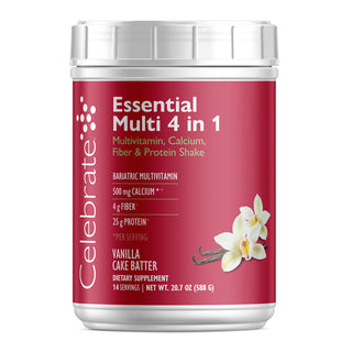 Essential Multi 4 i 1 Multivitamin med calcium + protein, pulver