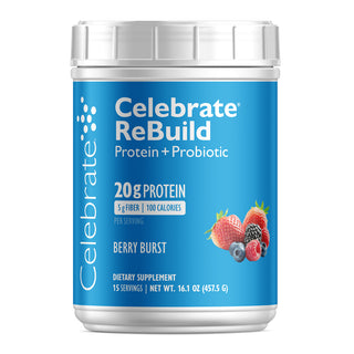 Celebrate® ReBuild Protein + Probiotic, pulver