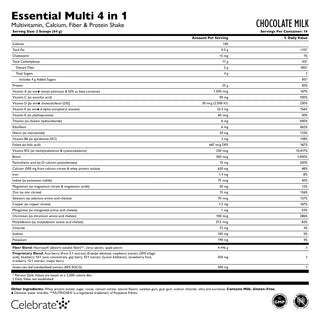 Essential Multi 4 in 1 Multivitamin mit Kalzium + Protein, Pulver