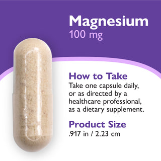 Magnesium, Kapseln