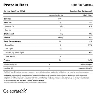 Proteinbarer, pakke med 7 stk.