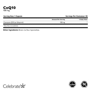 CoQ10 (Coenzyme Q10), 100mg