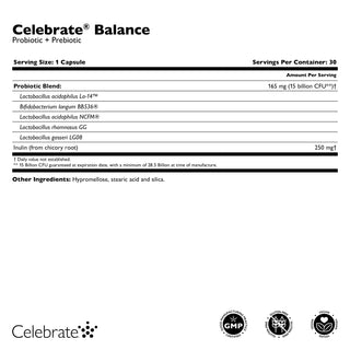 Celebrate® BALANCE Probiyotik + Prebiyotik