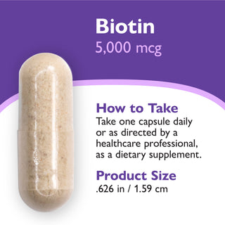 Biotin 5.000 mcg, Kapseln