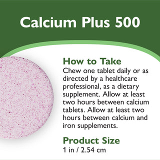Kalzium PLUS 500, Kautabletten