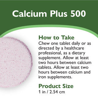 Kalzium PLUS 500, Kautabletten