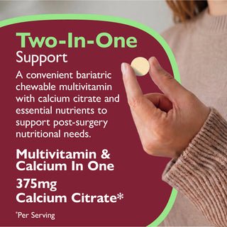 Essential Multi 2 in 1 Multivitamin mit Kalzium, Kautabletten