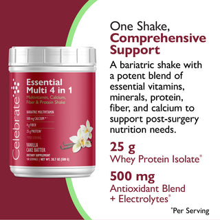 Essential Multi 4 in 1 Multivitamin mit Kalzium + Protein, Pulver