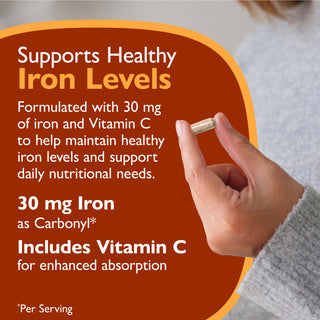 Eisen 30 mg + Vitamin C, Kapseln