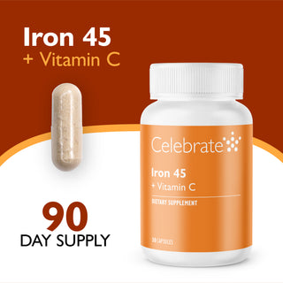 Eisen 45 mg + Vitamin C, Kapseln