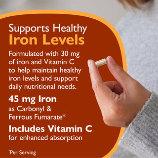 Eisen 45 mg + Vitamin C, Kapseln
