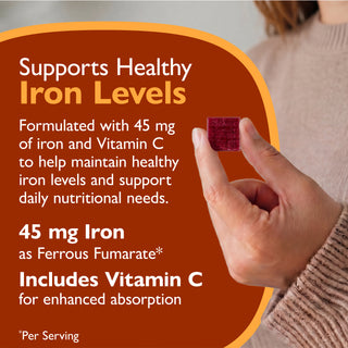 Eisen 45 mg + Vitamin C, Kaubonbons / Soft Chews