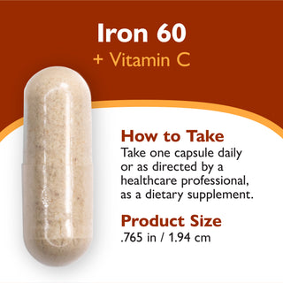 Eisen 60 mg + Vitamin C, Kapseln