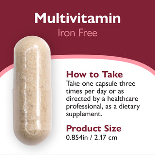 Bariatrisches Multivitamin ohne Eisen, Kapseln