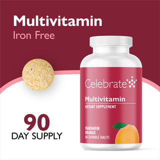 Bariatrisches Multivitamin ohne Eisen, Kautabletten