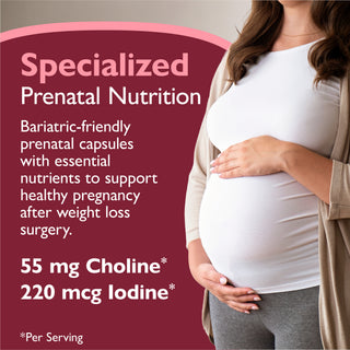Bariatrisches pränatales Vitamin mit Eisen, Kapseln