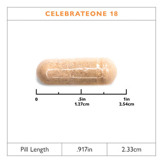 CelebrateONE 18 Once Daily Bariatric Multivitamin med jernkapsler 