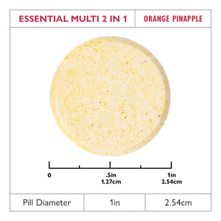 Essential Multi 2'si 1 Arada Multivitamin ile Kalsiyum Çiğnenebilir