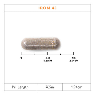 Jern 45 mg + C-vitamin kapsler 