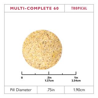 Multi-Complete 60 Bariatrisk Tygge Multivitamin med Jern, Tropical 